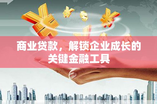 宜良商业贷款，解锁企业成长的关键金融工具