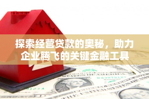 宜良探索经营贷款的奥秘，助力企业腾飞的关键金融工具