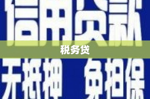 宜良税务贷