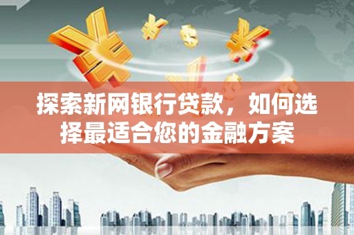 宜良探索新网银行贷款，如何选择最适合您的金融方案