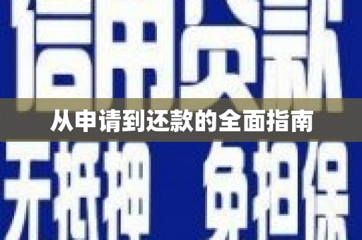 宜良从申请到还款的全面指南