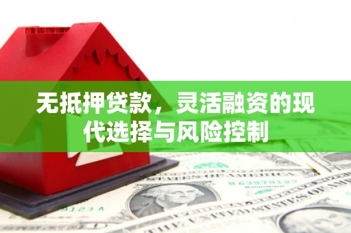 宜良无抵押贷款，灵活融资的现代选择与风险控制