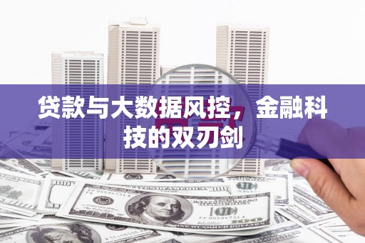宜良贷款与大数据风控，金融科技的双刃剑