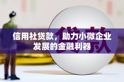 宜良信用社贷款，助力小微企业发展的金融利器