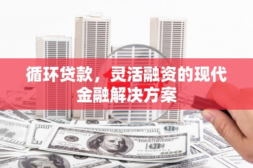 宜良循环贷款，灵活融资的现代金融解决方案
