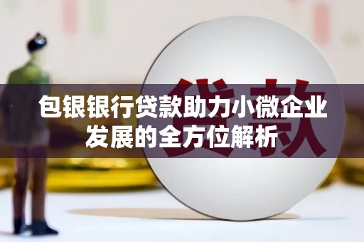 宜良包银银行贷款助力小微企业发展的全方位解析