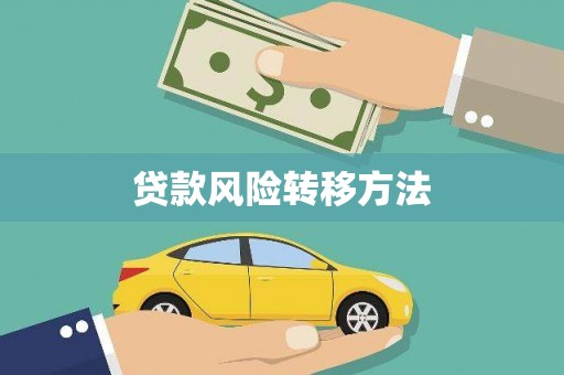 宜良贷款风险转移方法