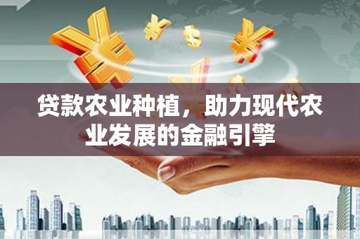 宜良贷款农业种植，助力现代农业发展的金融引擎