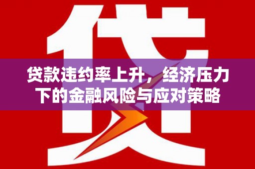 宜良贷款违约率上升，经济压力下的金融风险与应对策略
