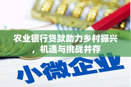 宜良农业银行贷款助力乡村振兴，机遇与挑战并存