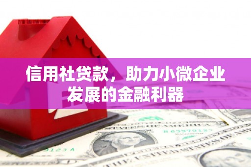 宜良信用社贷款，助力小微企业发展的金融利器