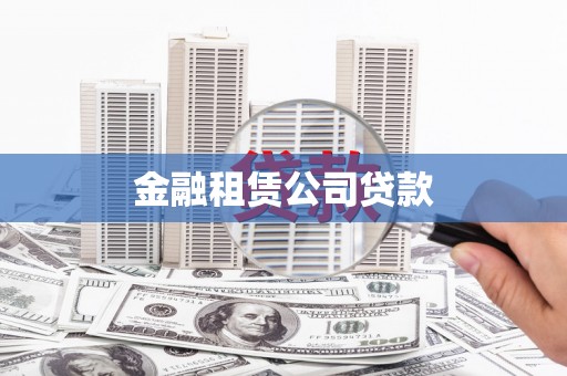宜良金融租赁公司贷款