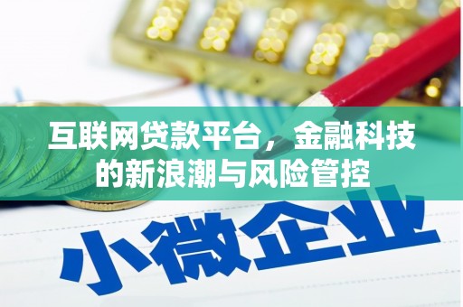 宜良互联网贷款平台，金融科技的新浪潮与风险管控