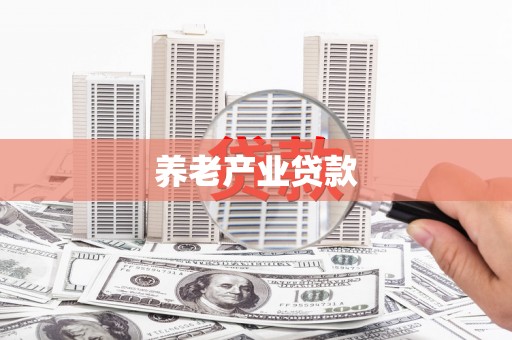 宜良养老产业贷款