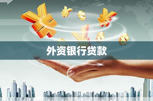 宜良外资银行贷款