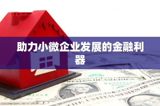 宜良助力小微企业发展的金融利器