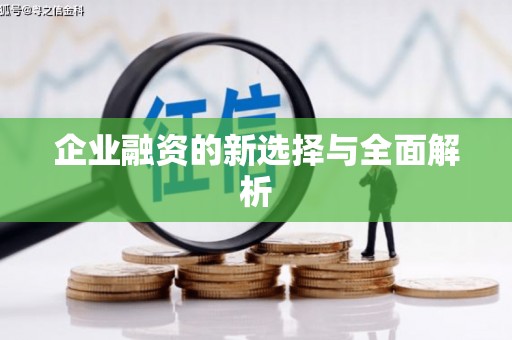 宜良企业融资的新选择与全面解析